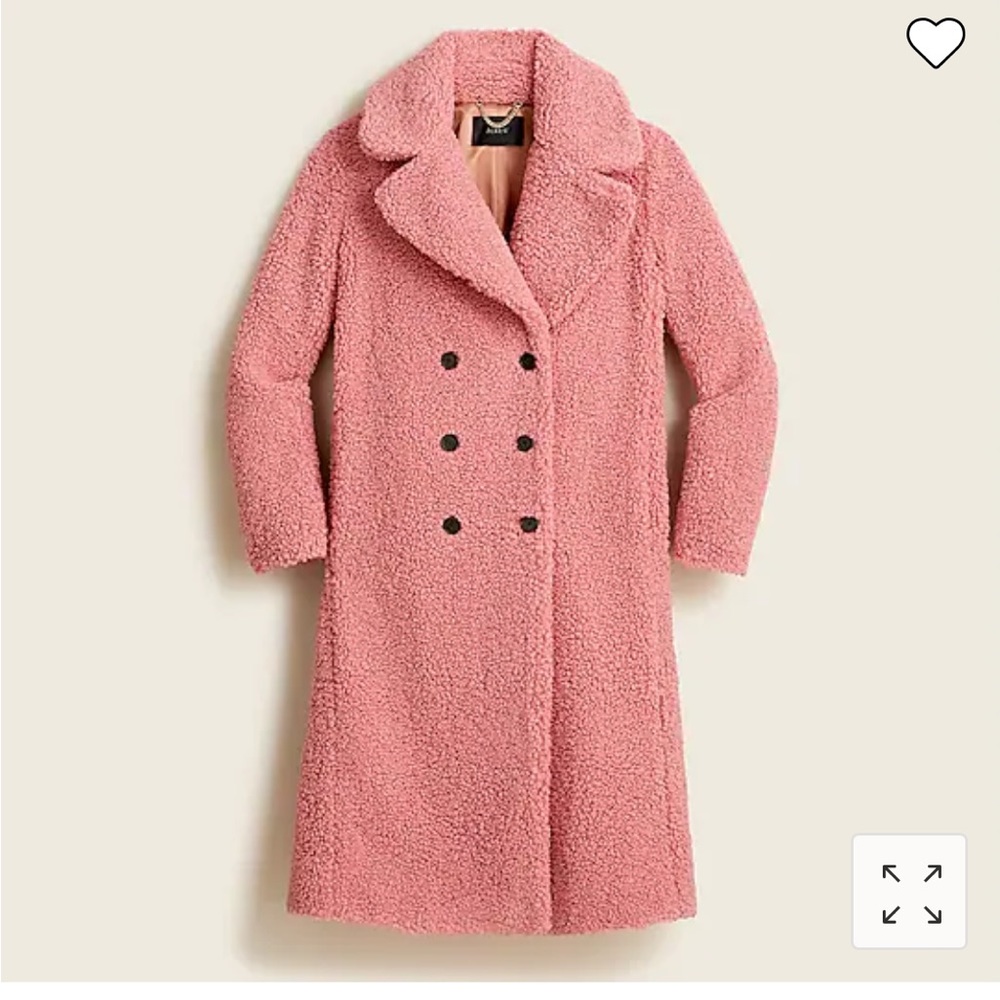Jcrew teddy Sherpa coat. XS